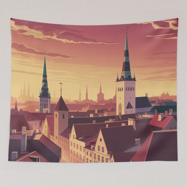 Item preview, Tallinn Old Town | Estonia designed and sold by TravelWish.