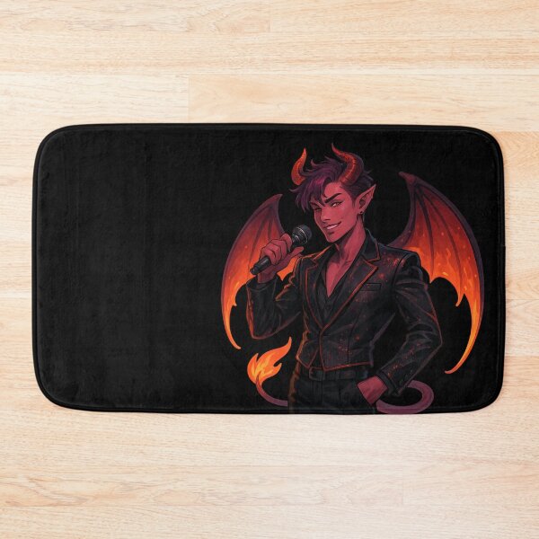 Item preview, K-Pop Demon Idol | Neon Fantasy Aesthetic | Dark Glam Illustration designed and sold by Imagoni.