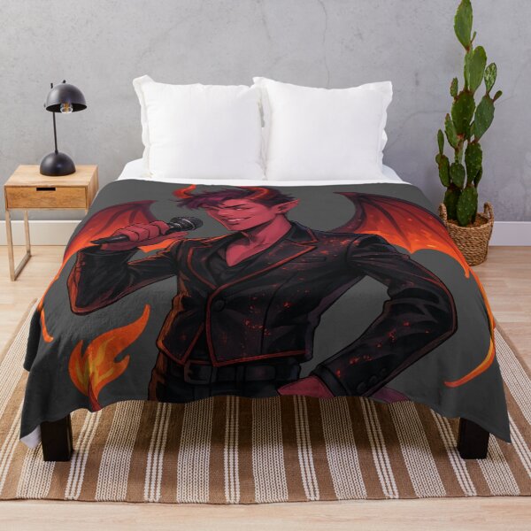 Item preview, K-Pop Demon Idol | Neon Fantasy Aesthetic | Dark Glam Illustration designed and sold by Imagoni.