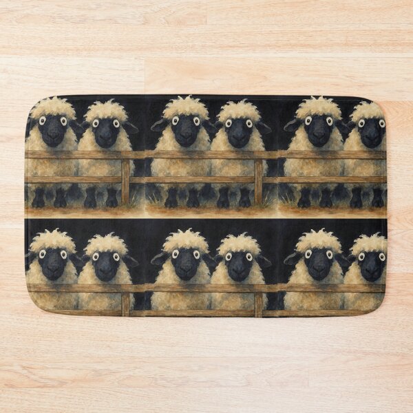 Item preview, Gorgeous Valaise Blacknose Sheep ' Marilyn and Mary ' BY SHiRLeY MacARTHuR designed and sold by Shirley MacArthur Art.