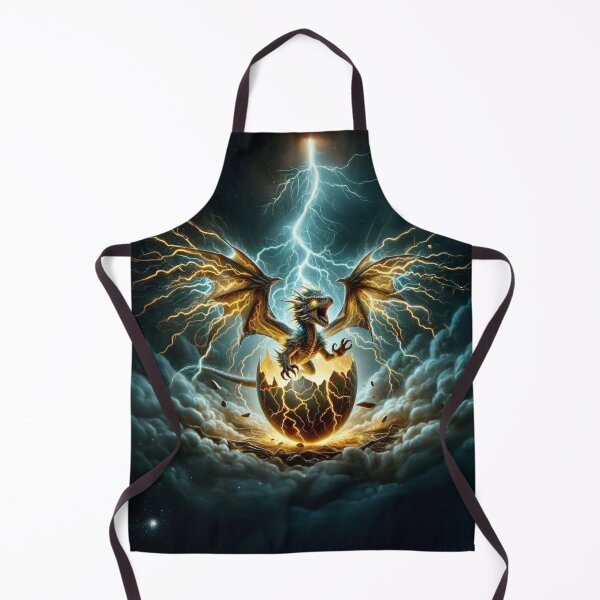Item preview, Raijin Storm Hatchling - Emerging from Egg designed and sold by The Digital Compass.