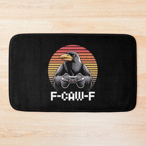 Item preview, Camiseta retro gamer Raven F-CAW-F - Atardecer de juegos vintage designed and sold by DarylWelsh2024.