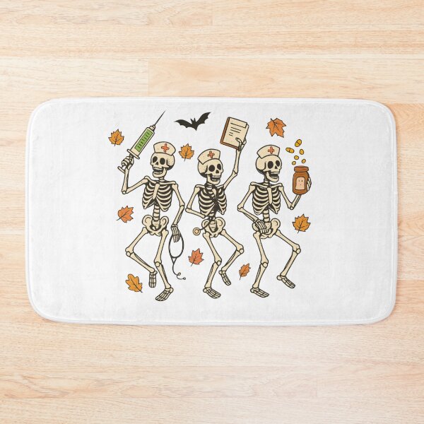Item preview, Halloween Nurse Skeleton designed and sold by SnorkleSupply.