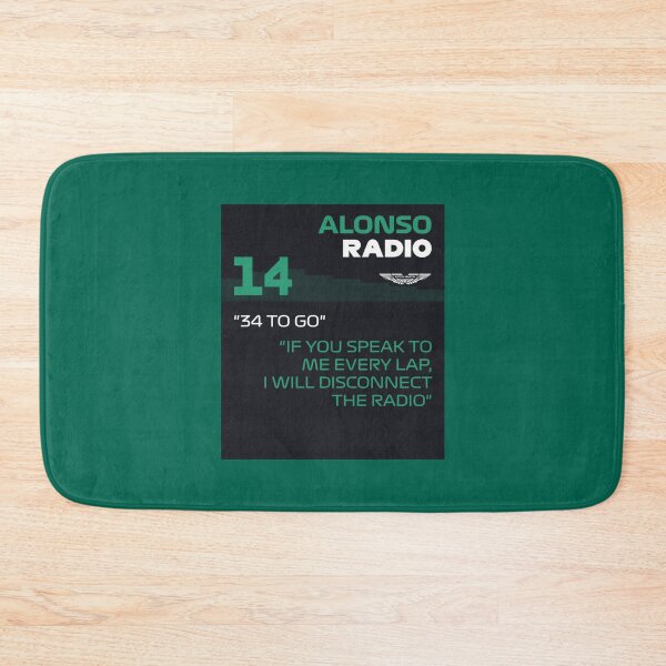 Item preview, Fernando Alonso Radio Message: “34 TO GO” designed and sold by myideal-shop.