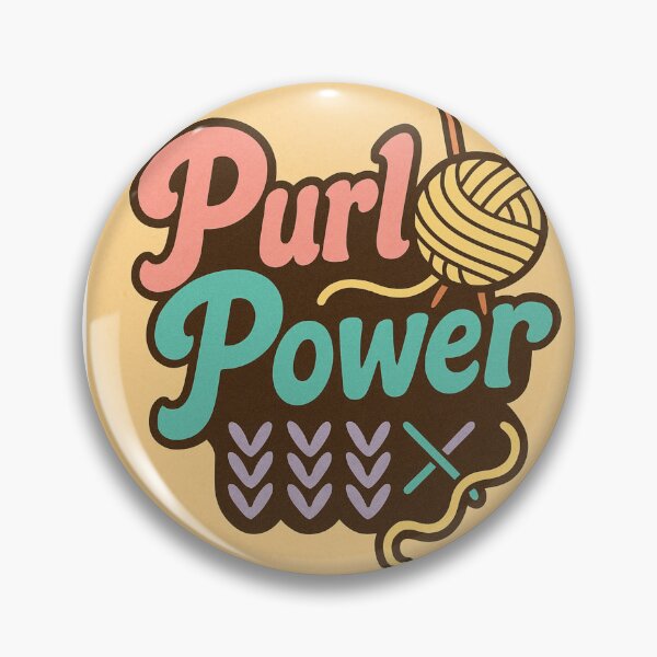 Item preview, Purl power  designed and sold by Iail Ioa.