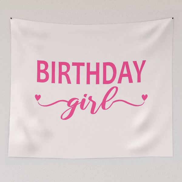 Aperçu de l'œuvre Fille dont c'est l'anniversaire créée et vendue par Jeallan Designs.