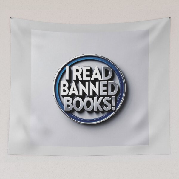 Item preview,  I read Banned Books! designed and sold by Vintage Designs +.
