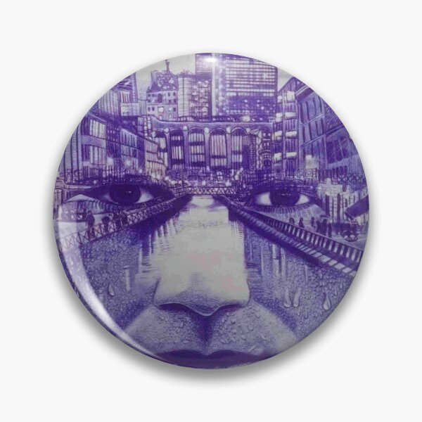 Item preview, Futuristic drawing of a city  designed and sold by Nelsonveni.