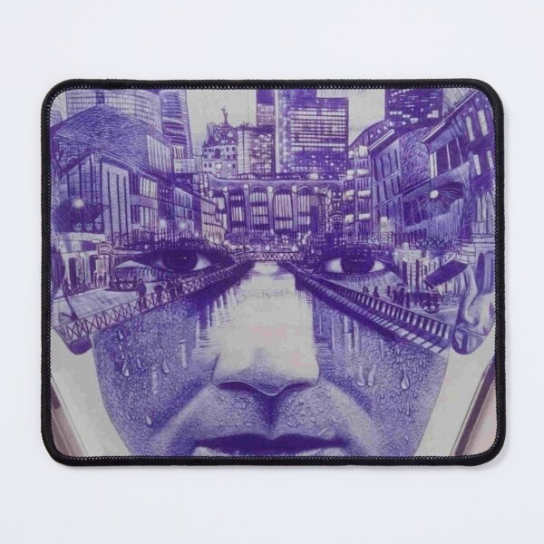 Item preview, Futuristic drawing of a city designed and sold by Nelsonveni.
