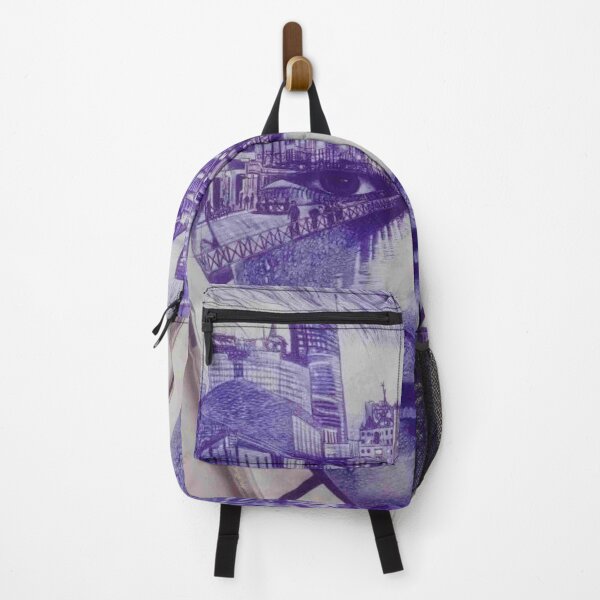 Item preview, Futuristic drawing of a city  designed and sold by Nelsonveni.