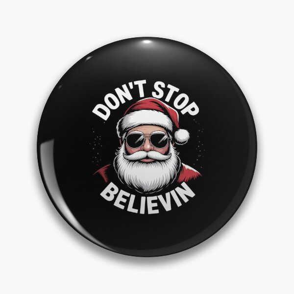 Item preview, Don't Stop Believin Santa Funny Christmas designed and sold by RayArmstrong.