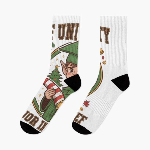 Item preview, Elf University Major in Mischief designed and sold by Silent Watch Threads..