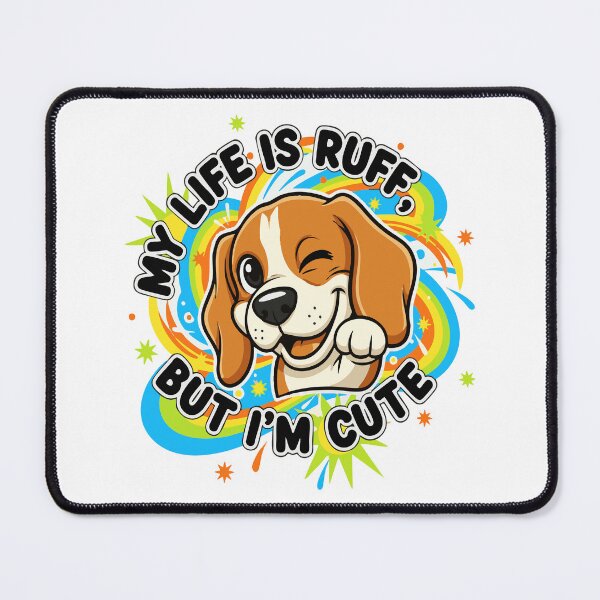 Item preview, Dog Lover's Humorous Beagle Art with Snappy Funny Slogan Typography designed and sold by Tong4130.
