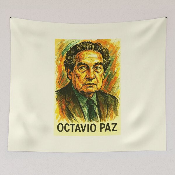 Item preview, Octavio Paz Mexican Poet designed and sold by Sarcastic designs.