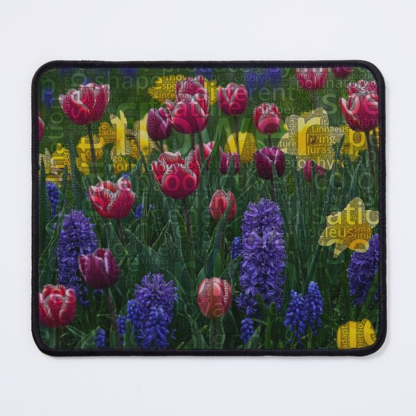 Item preview, Flowers Wordcloud designed and sold by Nonipix.