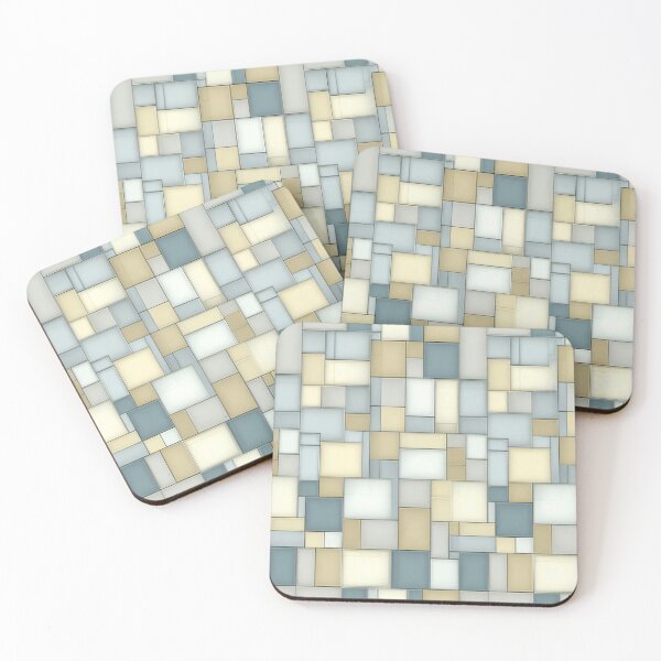 Item preview, Soft Geometric Blocks Pattern | Modern Minimalist Abstract Design designed and sold by casualnature.