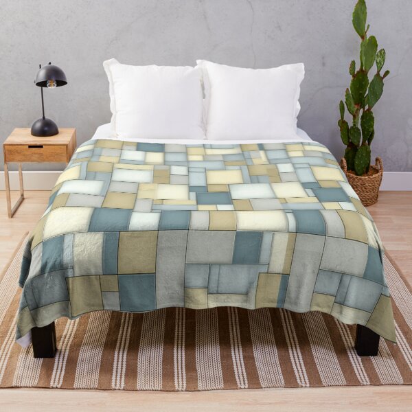 Item preview, Soft Geometric Blocks Pattern | Modern Minimalist Abstract Design designed and sold by casualnature.