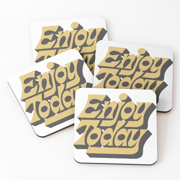 Item preview, Enjoy Today Retro Lettering designed and sold by andry01.