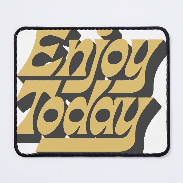 Item preview, Enjoy Today Retro Lettering designed and sold by andry01.