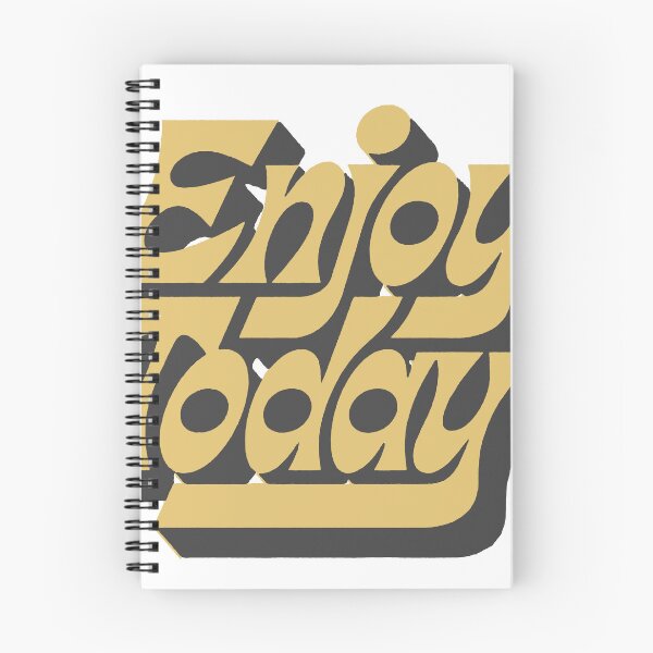 Item preview, Enjoy Today Retro Lettering designed and sold by andry01.