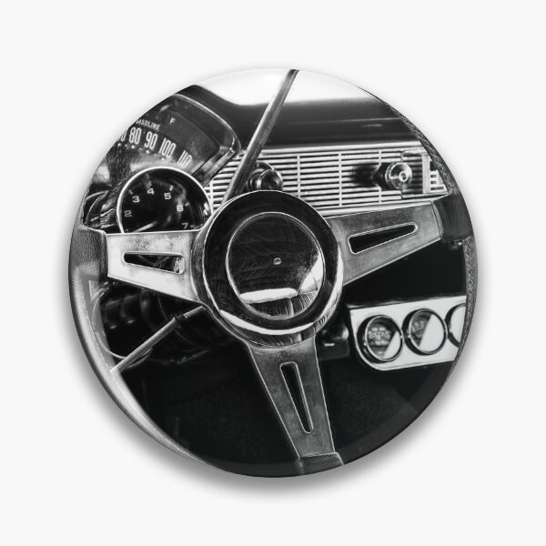 Item preview, American classic car Bel Air 1956 Steering wheel designed and sold by Beate Gube.