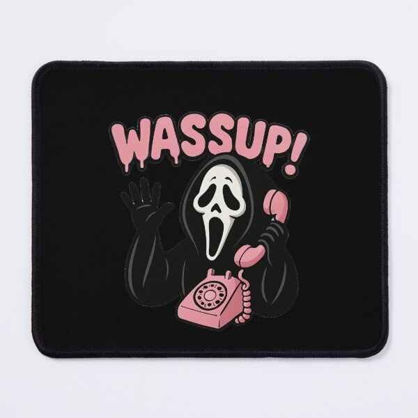 Item preview, wassssup! – Funny Ghostface Halloween designed and sold by martin max.