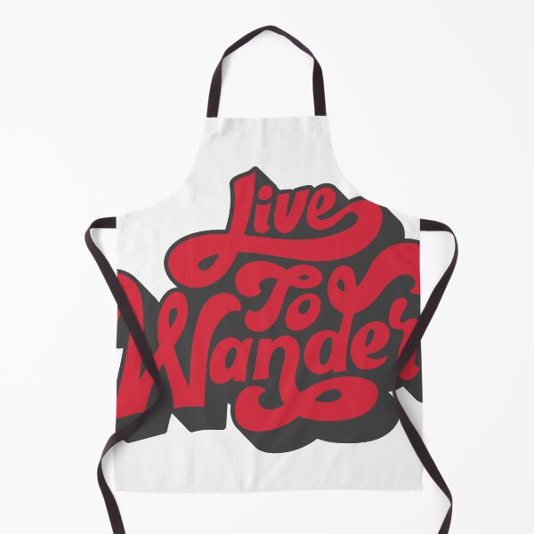 Item preview, Live To Wander Retro Lettering designed and sold by andry01.