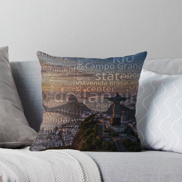 Item preview, Rio de Janeiro Wordcloud designed and sold by Nonipix.