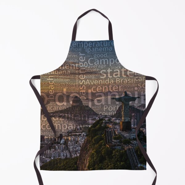 Item preview, Rio de Janeiro Wordcloud designed and sold by Nonipix.