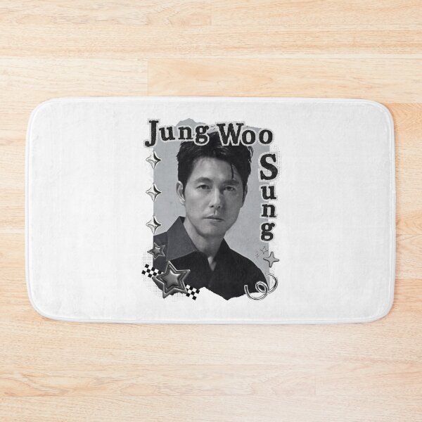 Item preview, Jung Woo-sung  Korean Actor Kdrama Black and White Collage Digital Art Portrait designed and sold by AJUNICE STUDIO.