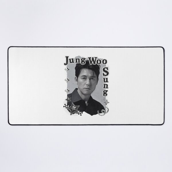 Item preview, Jung Woo-sung Korean Actor Kdrama Black and White Collage Digital Art Portrait designed and sold by AJUNICE STUDIO.