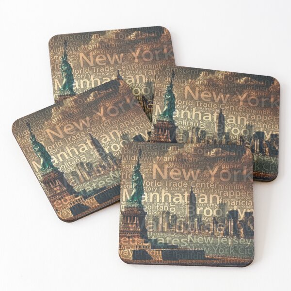 Item preview, New York Word Cloud designed and sold by Nonipix.