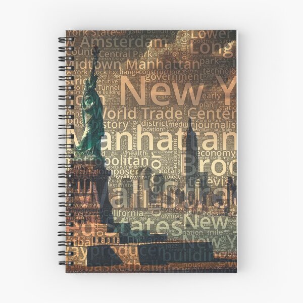 Item preview, New York Word Cloud designed and sold by Nonipix.
