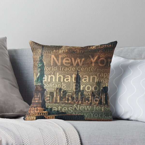 Item preview, New York Word Cloud designed and sold by Nonipix.