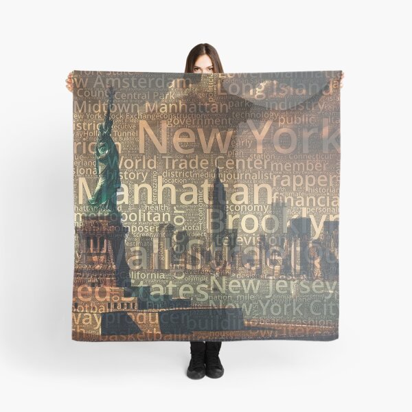 Item preview, New York Word Cloud designed and sold by Nonipix.