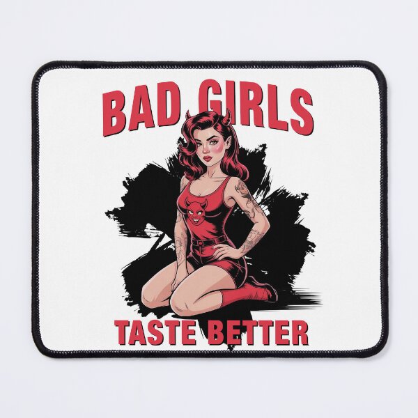 Item preview, Bad Girls Taste Better evil red designed and sold by EdgeDrip.