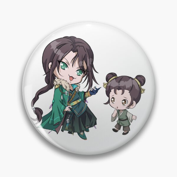 Item preview, from Heaven Offical’s Blessing chibi - Qi Rong and Guzi Fan Art by Stefie Bowser designed and sold by Legacy Official Shop.