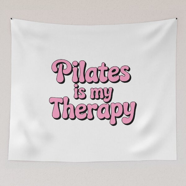 Item preview, Pilates Is My Therapy! Pink Pilates Girlie designed and sold by PMCreative.