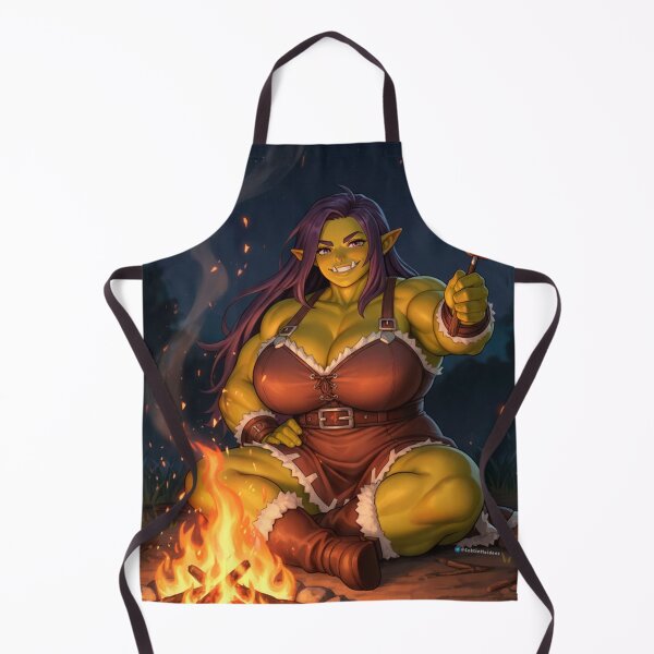 Item preview, Orc Female Beauty by The Campfire designed and sold by Goblin Maidens.