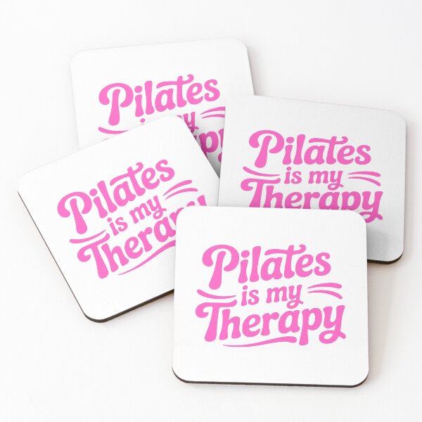 Item preview, Pilates Is My Therapy! Pink Pilates Girl designed and sold by PMCreative.