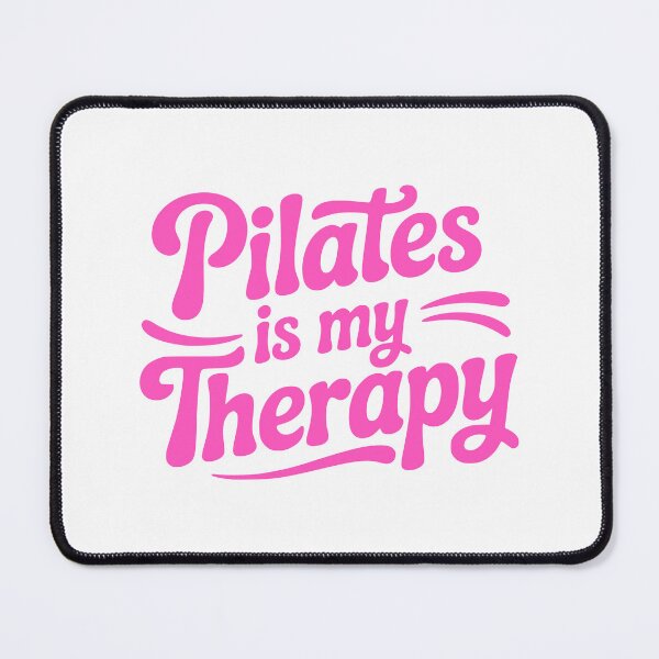 Item preview, Pilates Is My Therapy! Pink Pilates Girl designed and sold by PMCreative.