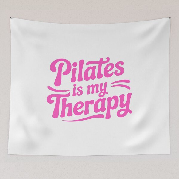 Item preview, Pilates Is My Therapy! Pink Pilates Girl designed and sold by PMCreative.