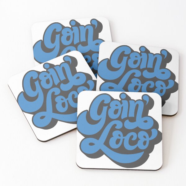 Item preview, Goin’ Loco Retro Lettering designed and sold by andry01.