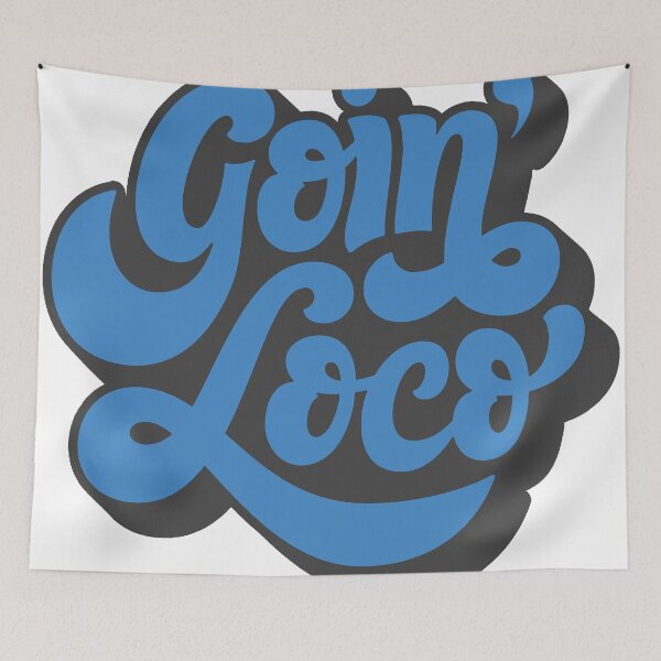 Item preview, Goin’ Loco Retro Lettering designed and sold by andry01.