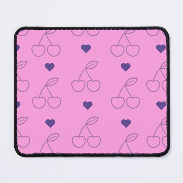 Item preview, Playful Pink Cherry and Heart Pattern designed and sold by imperiumpublicitario .