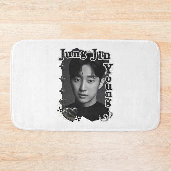 Item preview, Jung Jin-young Korean Actor Kdrama Black and White Collage Digital Art Portrait designed and sold by AJUNICE STUDIO.