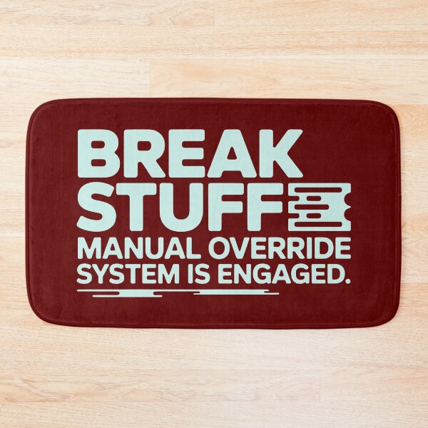 Item preview, Humorous Bold Typography with Tech-Inspired Message designed and sold by SplashTastic.