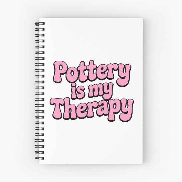 Item preview, Pottery Is My Therapy! Pink Pottery Girlie designed and sold by PMCreative.