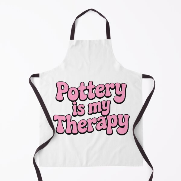 Item preview, Pottery Is My Therapy! Pink Pottery Girlie designed and sold by PMCreative.