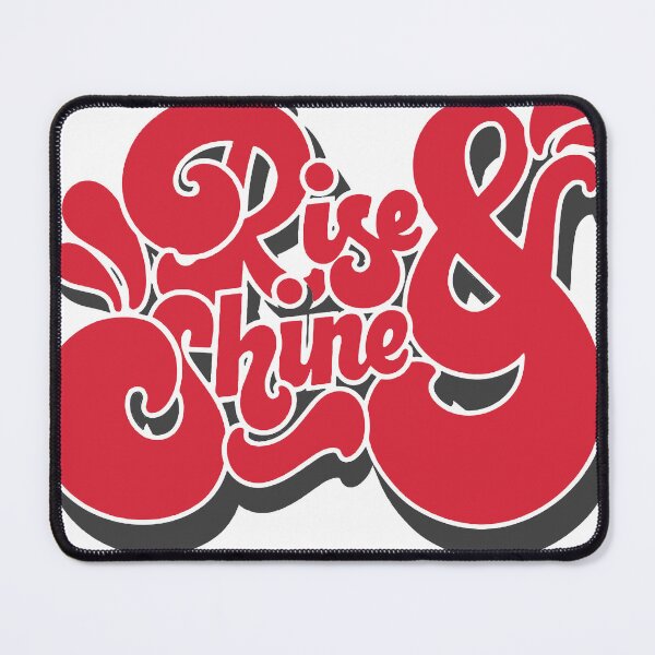 Item preview, Rise & Shine Retro Lettering designed and sold by andry01.